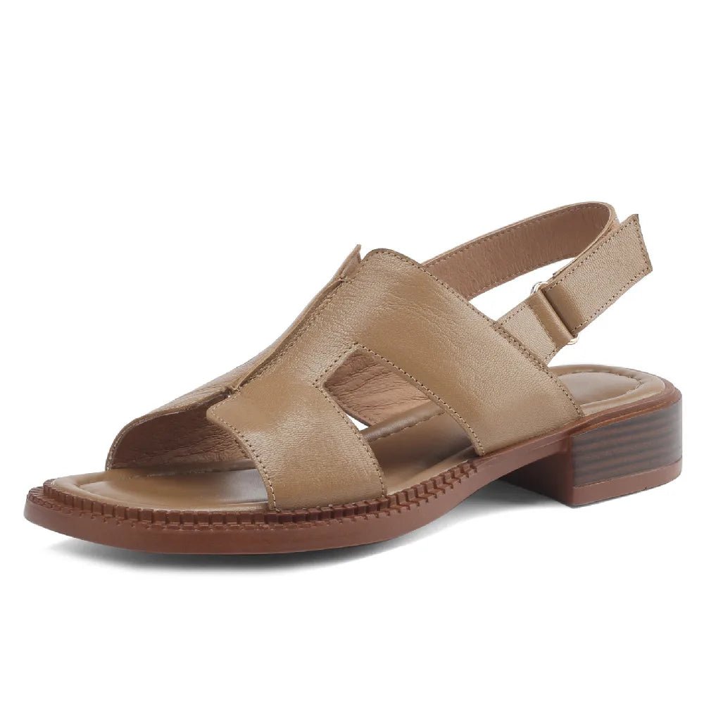 Sandales Femme en cuir confortables "La Liberté" - Restaur Cuirs