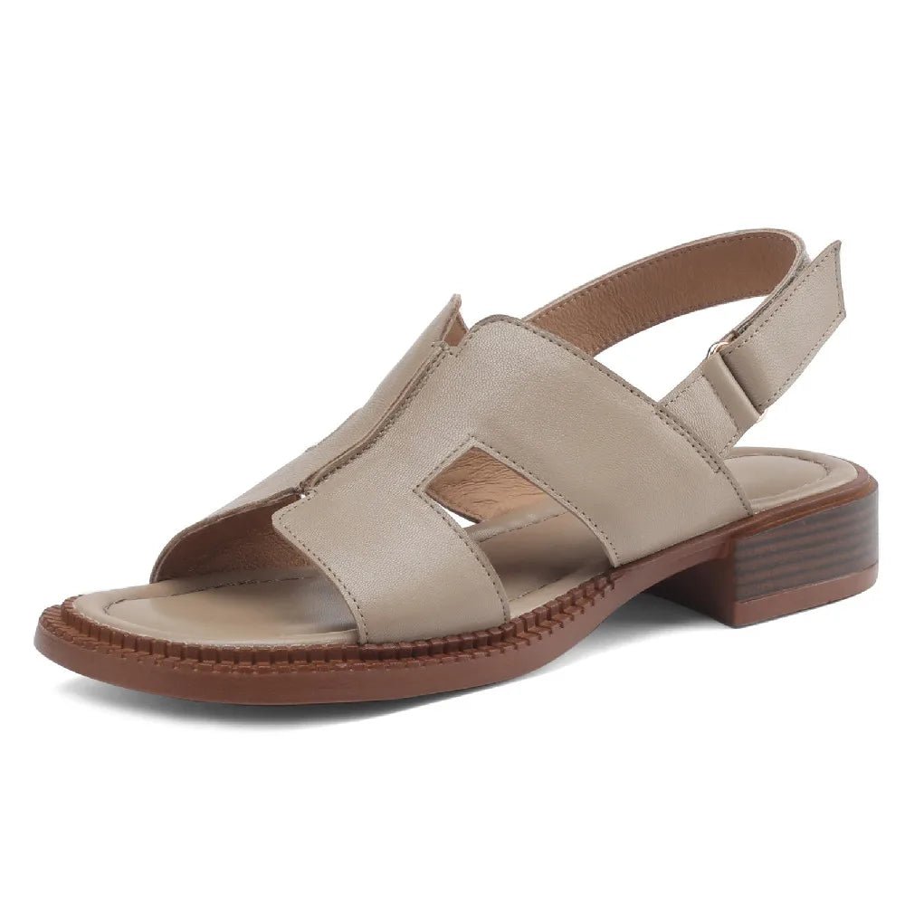 Sandales Femme en cuir confortables "La Liberté" - Restaur Cuirs