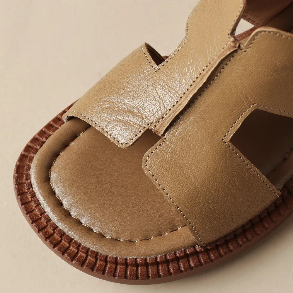 Sandales Femme en cuir confortables "La Liberté" - Restaur Cuirs