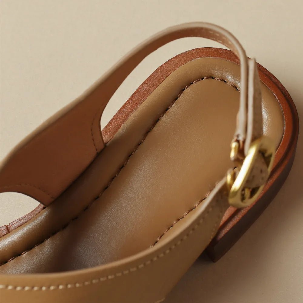 Sandales Femme en Cuir Croisé "La Élisa" - Restaur Cuirs