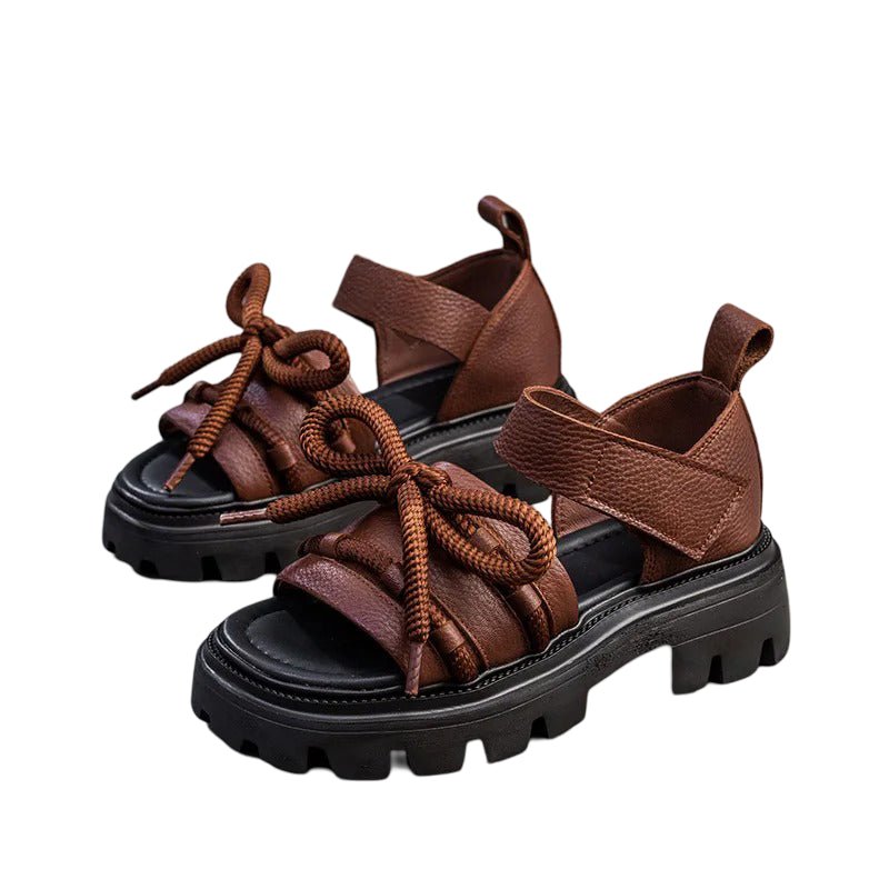Sandales Femme en Cuir Élégant "La Allégresse"