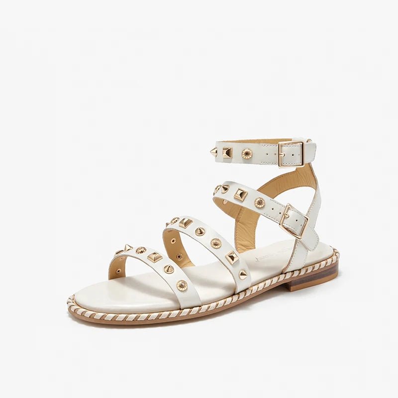 Sandales Femme en Cuir Élégant "La Coquette" - Restaur Cuirs