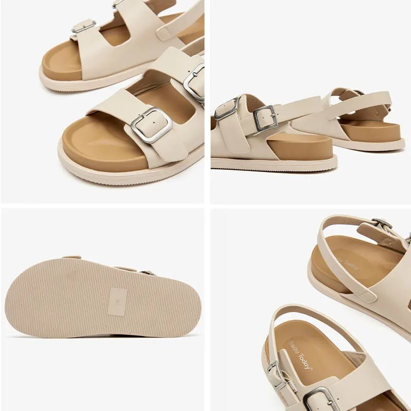 Sandales Femme en cuir élégantes "La Charmante" - Restaur Cuirs