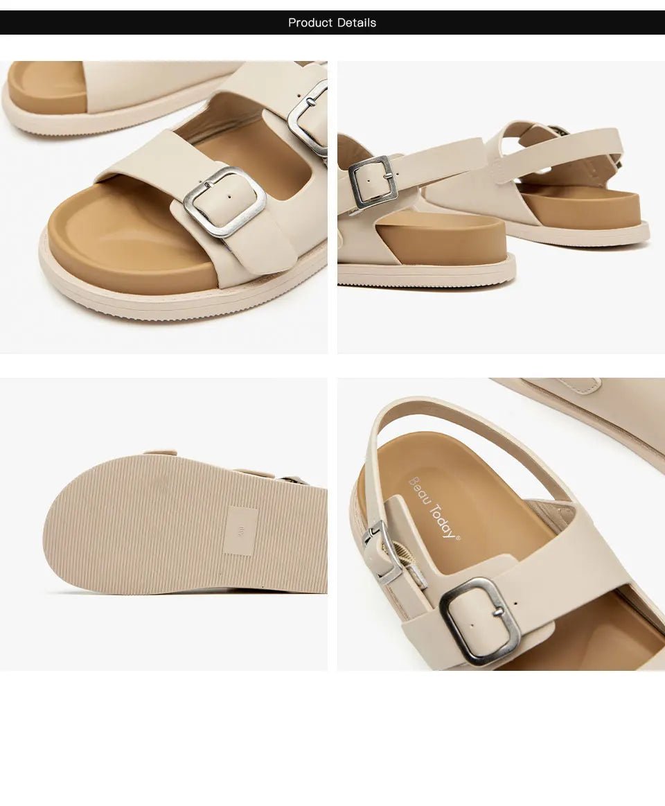 Sandales Femme en cuir élégantes "La Charmante" - Restaur Cuirs