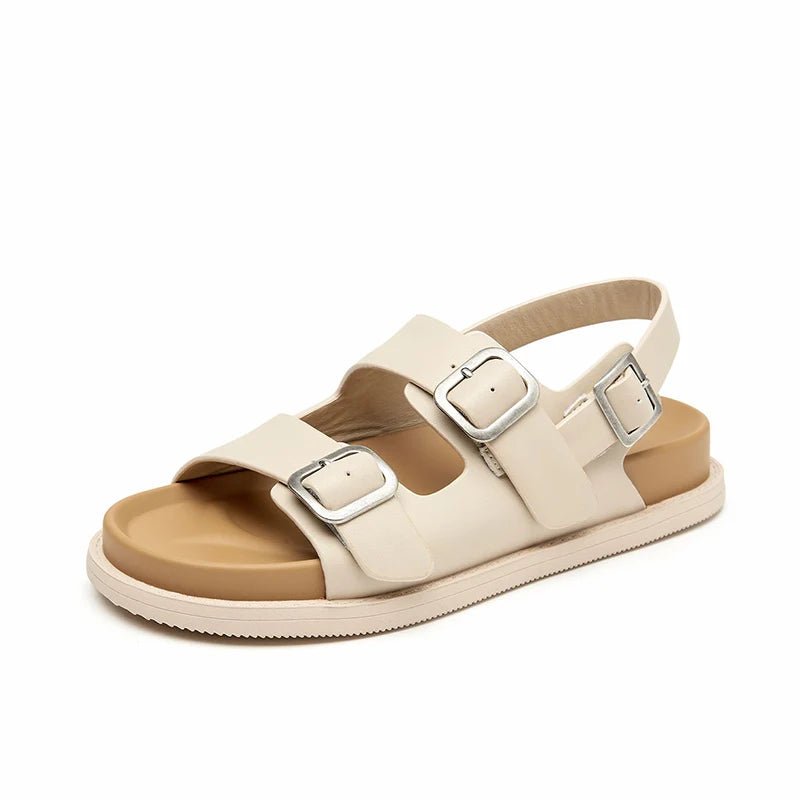 Sandales Femme en cuir élégantes "La Charmante" - Restaur Cuirs