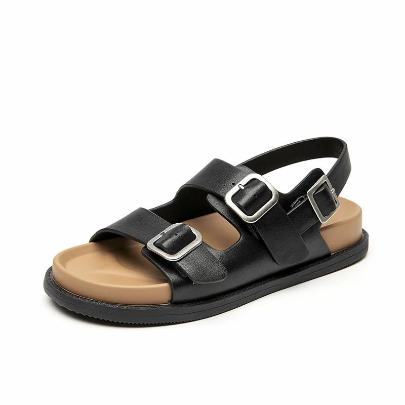 Sandales Femme en cuir élégantes "La Charmante" - Restaur Cuirs