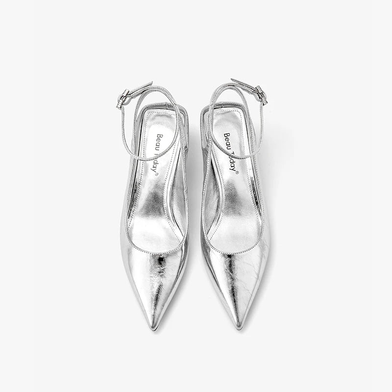 Sandales Femme en cuir élégantes - "La Éclatante" - Restaur Cuirs