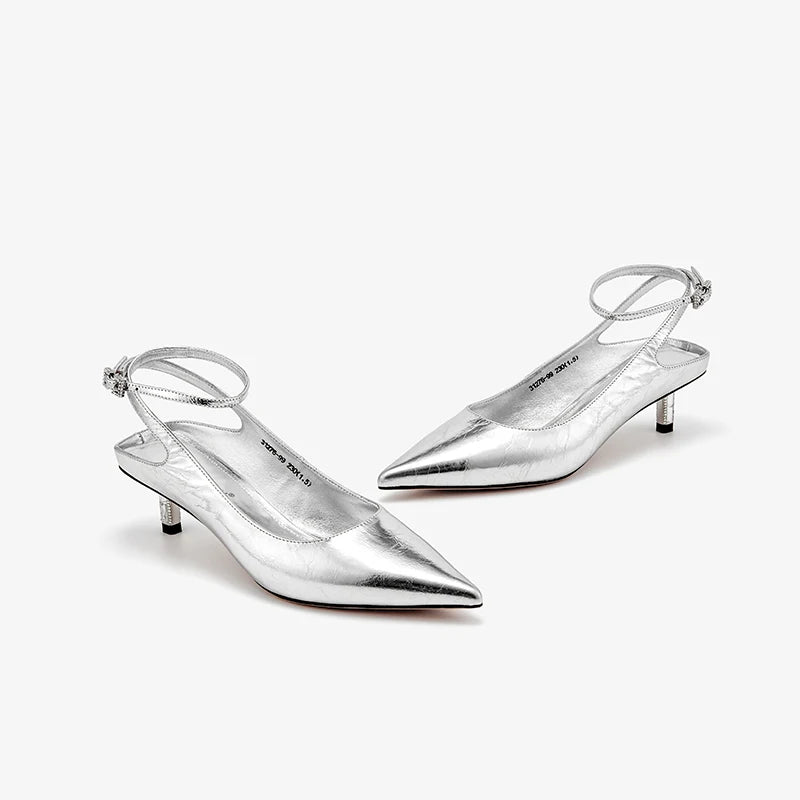 Sandales Femme en cuir élégantes - "La Éclatante" - Restaur Cuirs