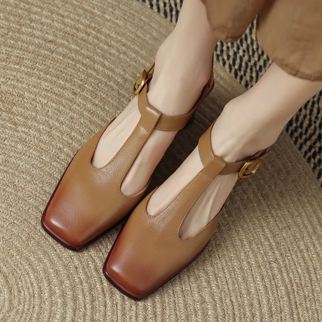 Sandales Femme en Cuir Élégantes "La Perle" - Restaur Cuirs