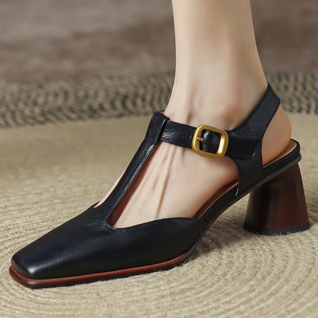 Sandales Femme en Cuir Élégantes "La Perle" - Restaur Cuirs