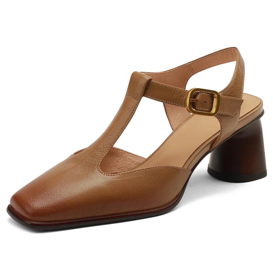 Sandales Femme en Cuir Élégantes "La Perle" - Restaur Cuirs