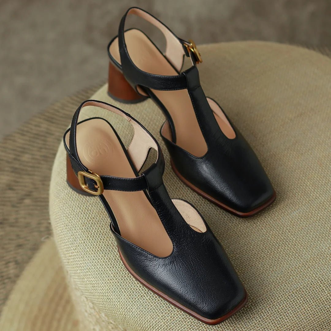 Sandales Femme en Cuir Élégantes "La Perle" - Restaur Cuirs