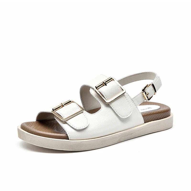 Sandales Femme en Cuir "La Aurora" - Restaur Cuirs