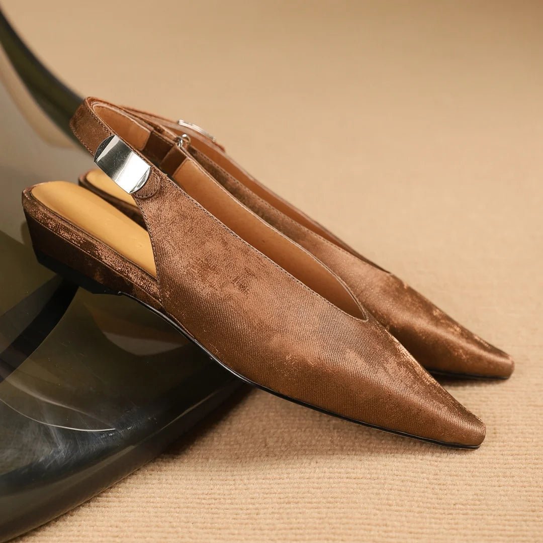 Sandales Femme en cuir rétro "L'Éternelle" - Restaur Cuirs