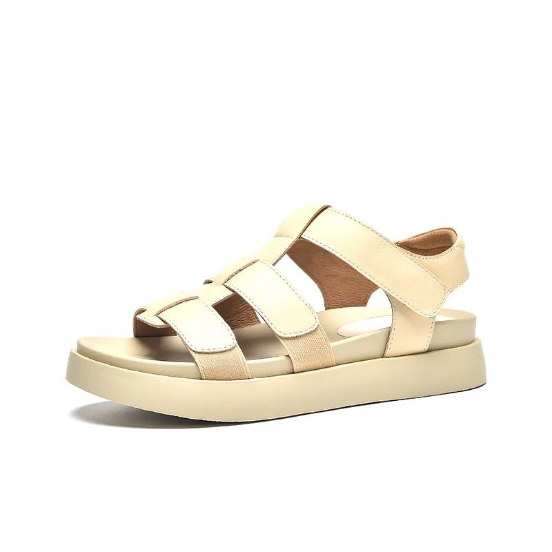 Sandales Femme en Cuir Véritable "L'Athéna" - Restaur Cuirs