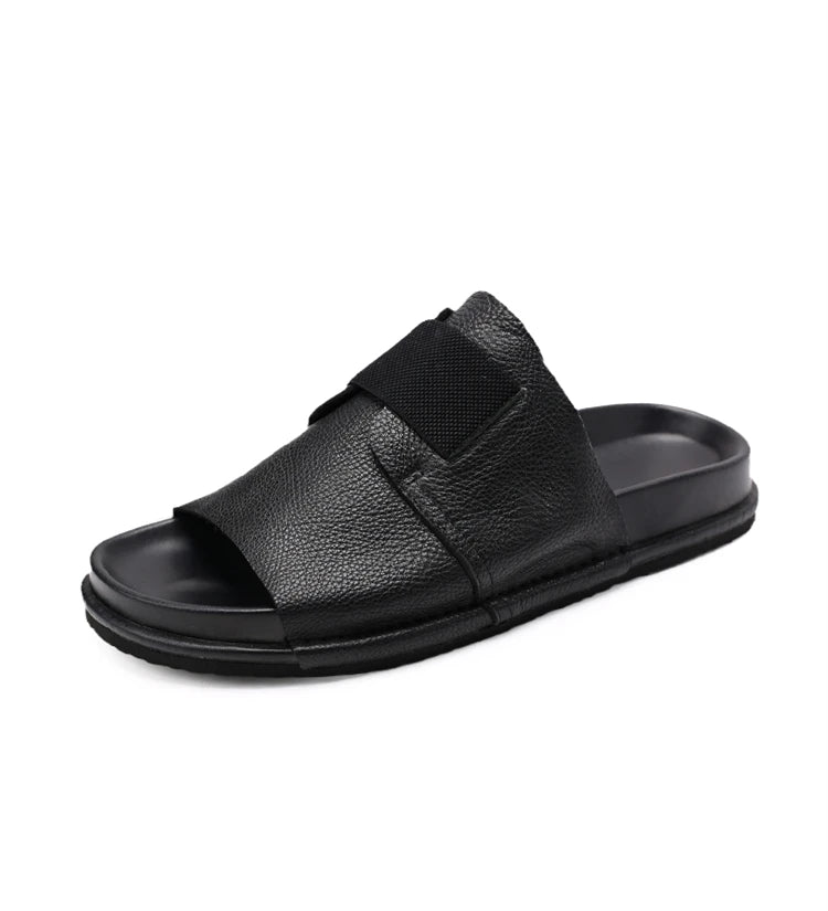 Sandales Homme Cuir Confortables "Le Flot Bleu"