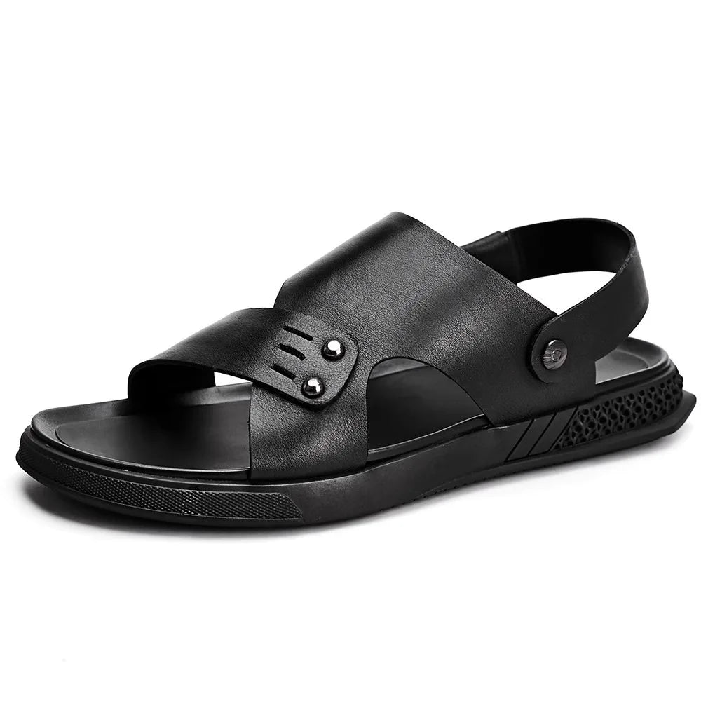 Sandales Homme Cuir Confortables "Le Randonneur"