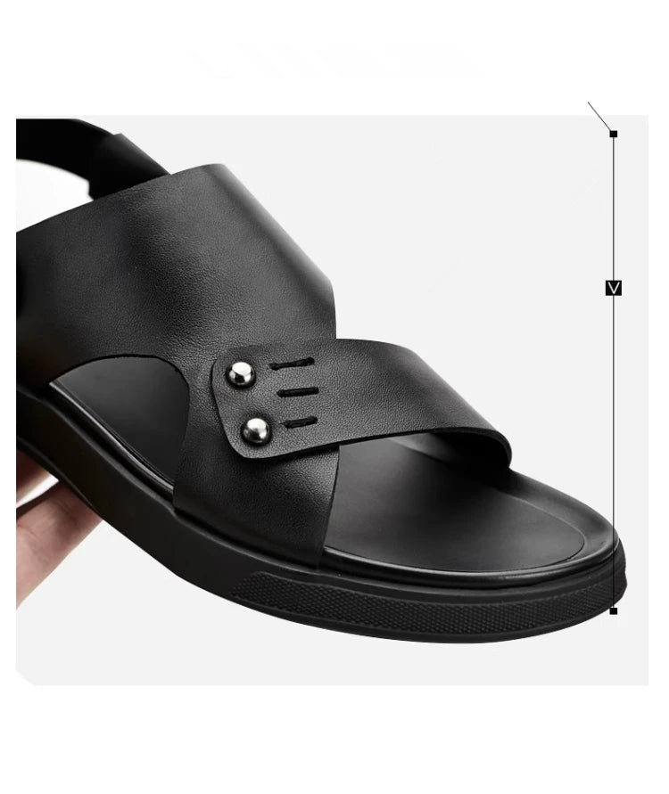 Sandales Homme Cuir Confortables "Le Randonneur"