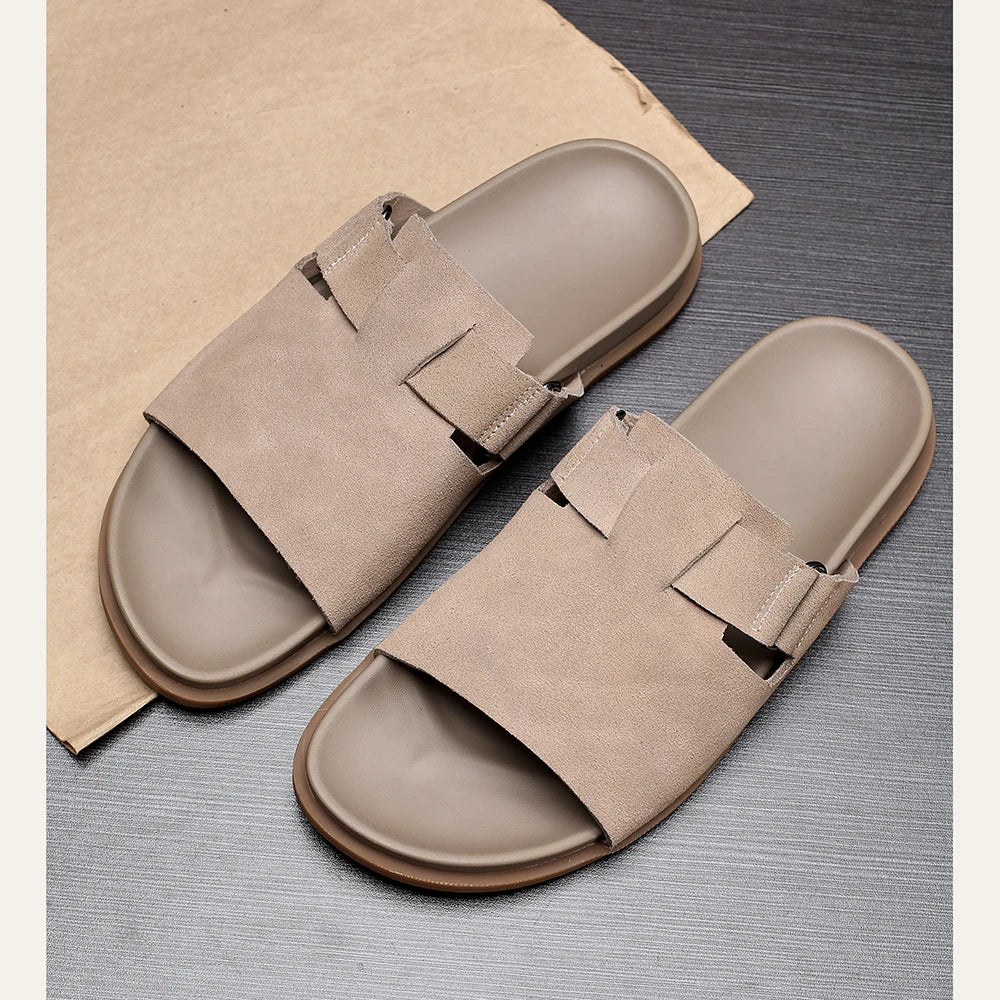 Sandales Homme Cuir Design Élégant "L'Allié"