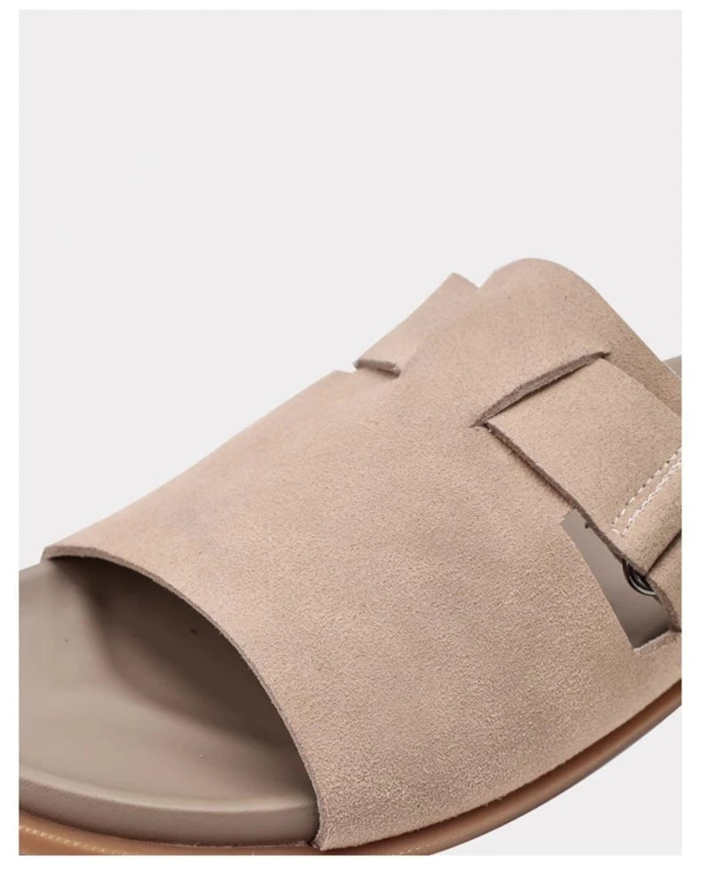 Sandales Homme Cuir Design Élégant "L'Allié"