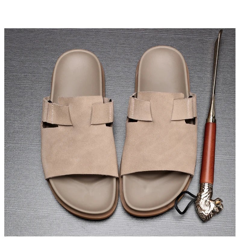Sandales Homme Cuir Design Élégant "L'Allié"
