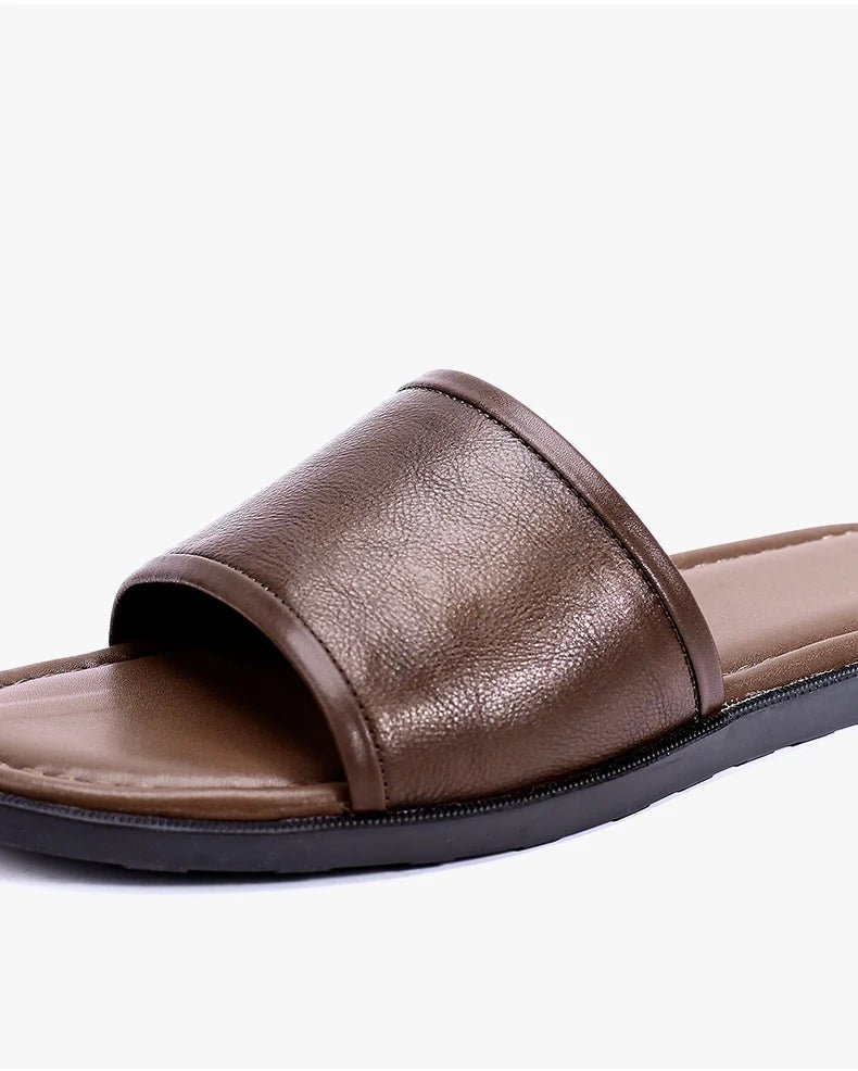 Sandales Homme Cuir élégantes "Le Flâneur"