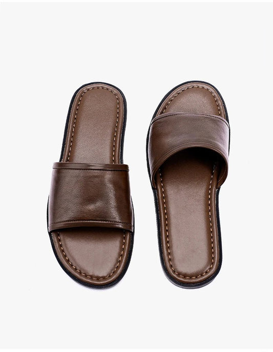 Sandales Homme Cuir élégantes "Le Flâneur"
