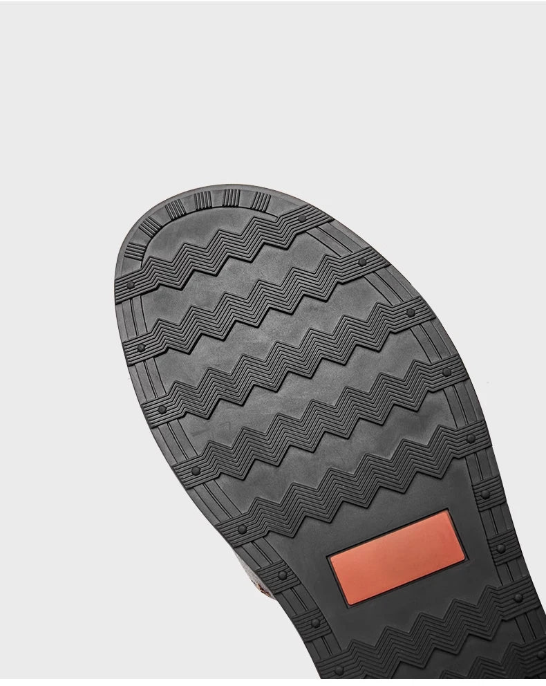 Sandales Homme Cuir élégantes "Le Flâneur"