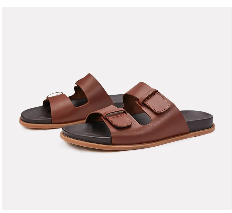 Sandales Homme Cuir élégantes "Le Summum"