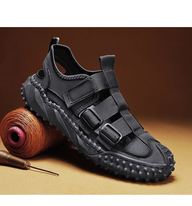Sandales Homme Cuir Élégantes "L'Estivant"