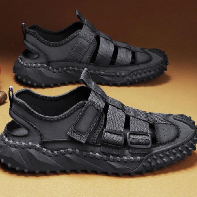 Sandales Homme Cuir Élégantes "L'Estivant"