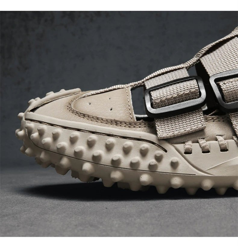 Sandales Homme Cuir Élégantes "L'Estivant"