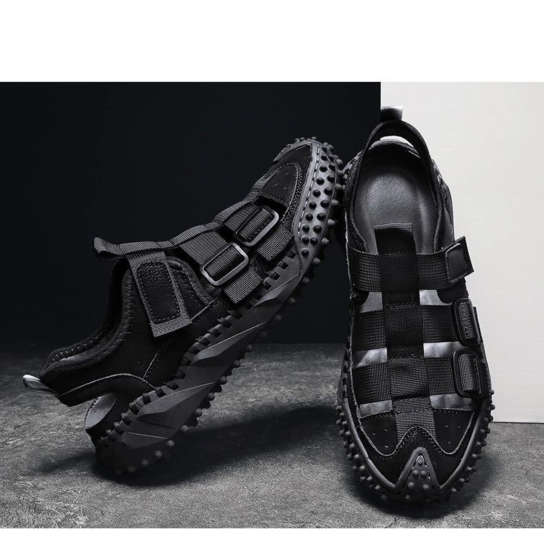 Sandales Homme Cuir Élégantes "L'Estivant"