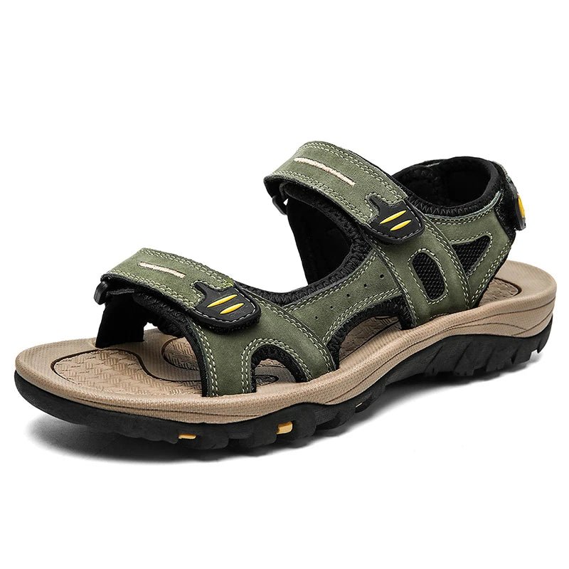 Sandales homme cuir "L'Aventurier" - Restaur Cuirs