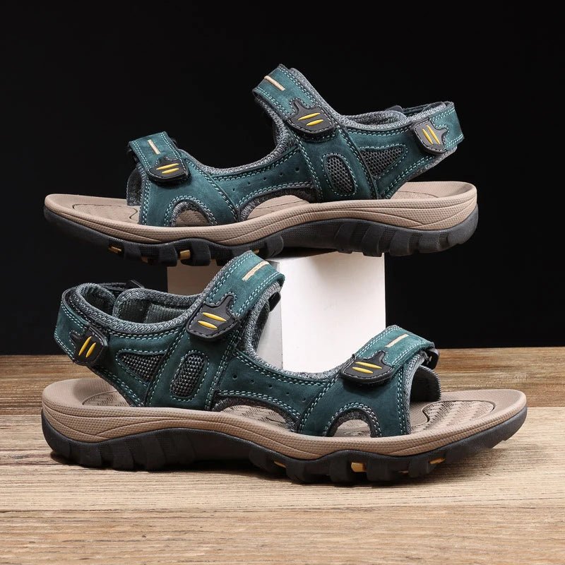 Sandales homme cuir "L'Aventurier" - Restaur Cuirs