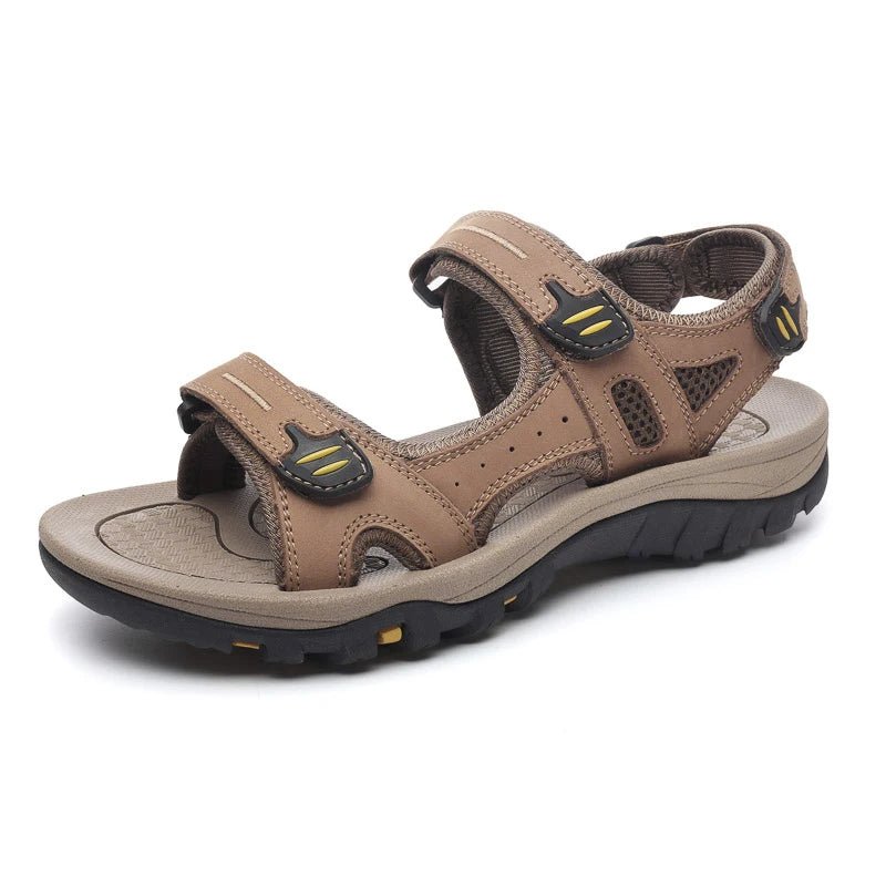 Sandales homme cuir "L'Aventurier" - Restaur Cuirs