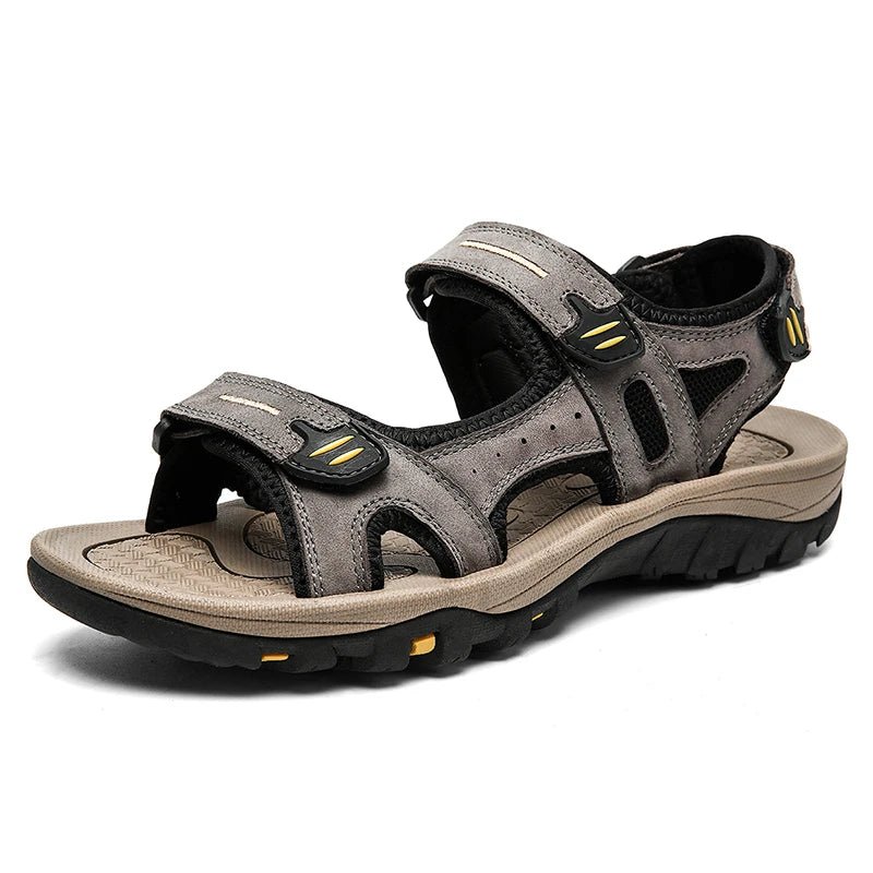 Sandales homme cuir "L'Aventurier" - Restaur Cuirs