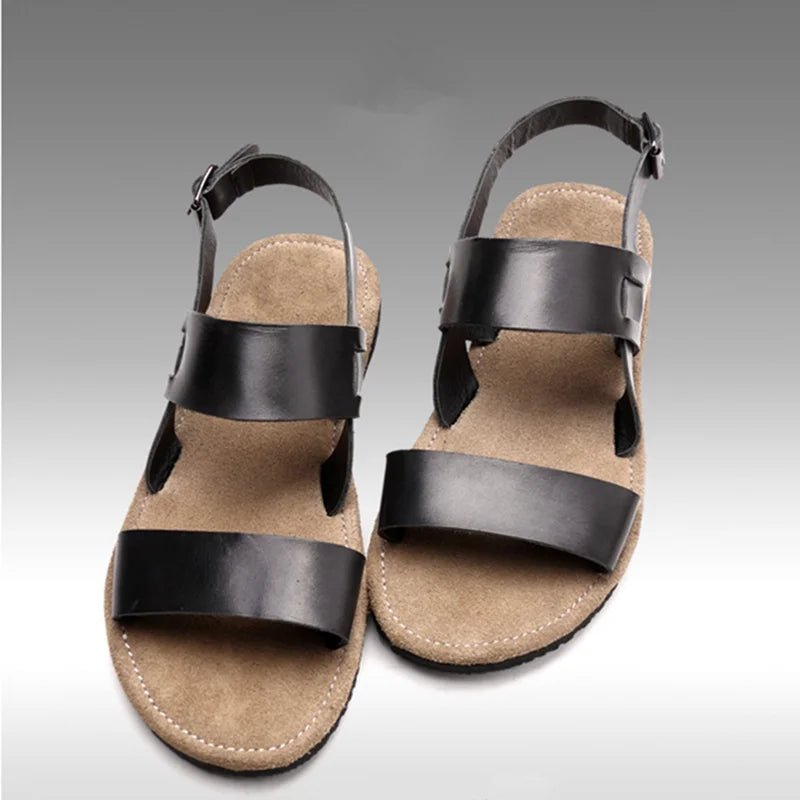 Sandales Homme Cuir 'Le Capitaine' à Boucle