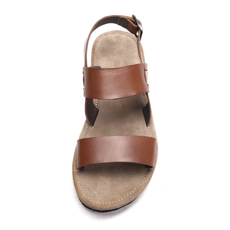 Sandales Homme Cuir 'Le Capitaine' à Boucle