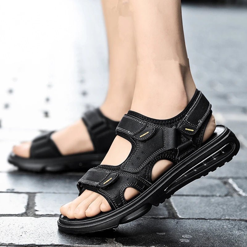 Sandales Homme Cuir légères "L'Horizon"