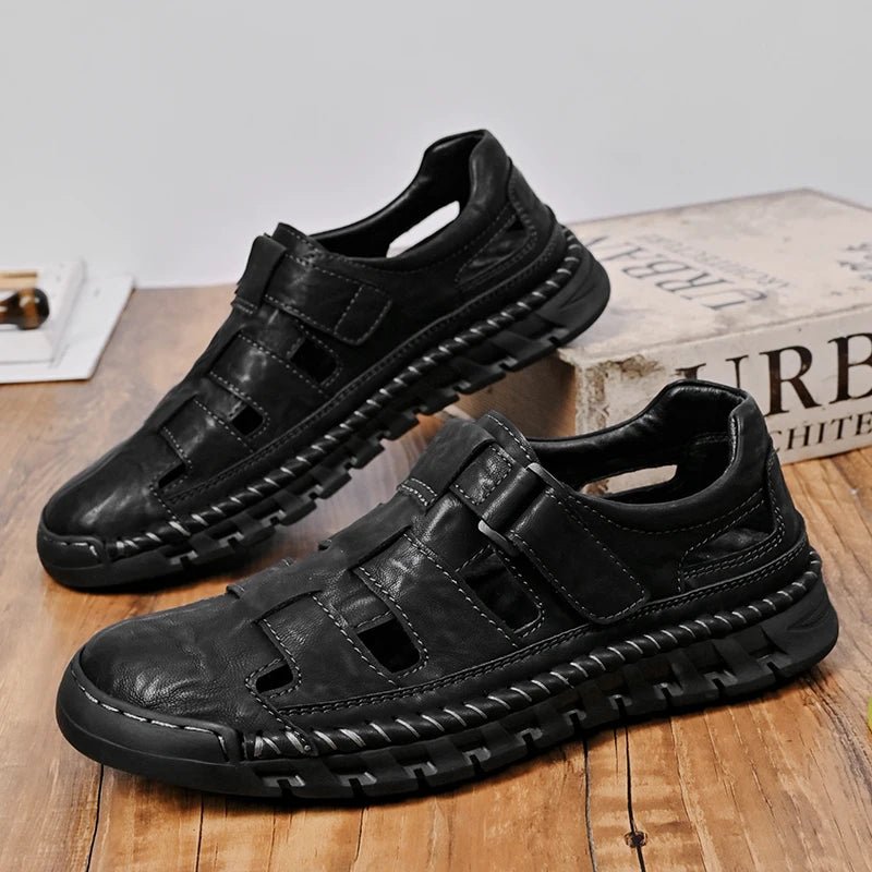 Sandales homme cuir "L'Intemporel" - Restaur Cuirs
