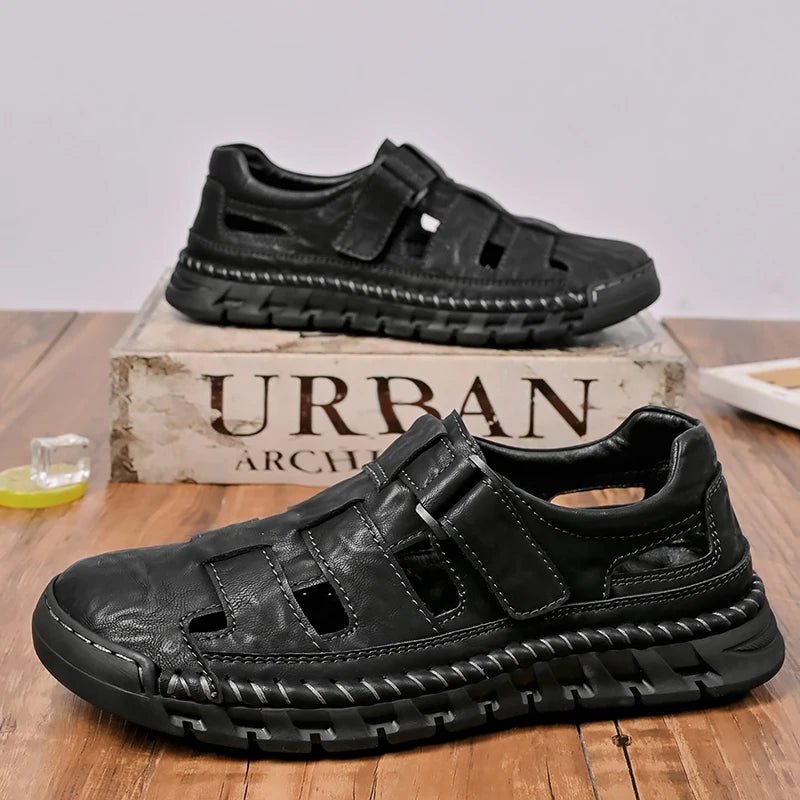 Sandales homme cuir "L'Intemporel" - Restaur Cuirs