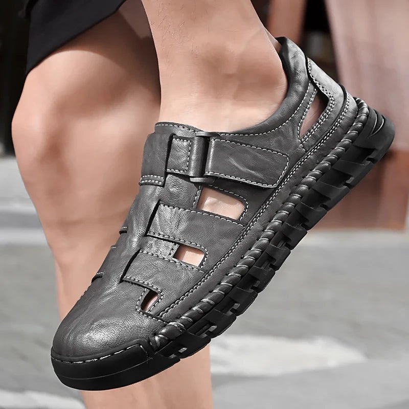 Sandales homme cuir "L'Intemporel" - Restaur Cuirs