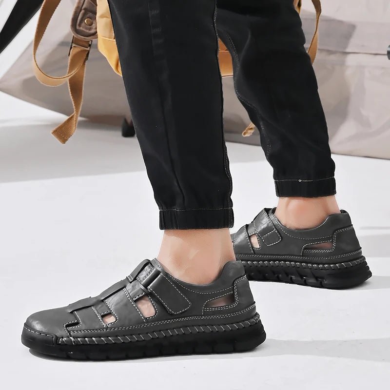 Sandales homme cuir "L'Intemporel" - Restaur Cuirs