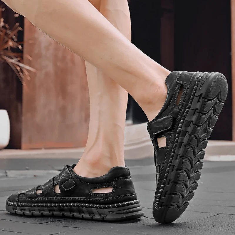 Sandales homme cuir "L'Intemporel" - Restaur Cuirs