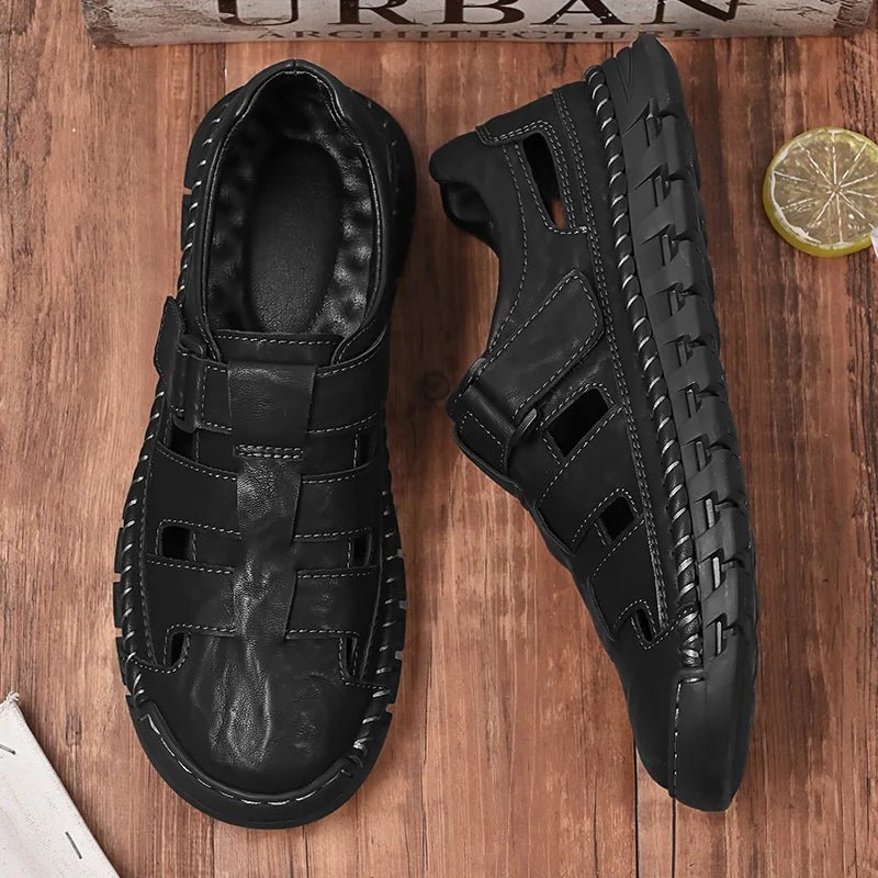 Sandales homme cuir "L'Intemporel" - Restaur Cuirs