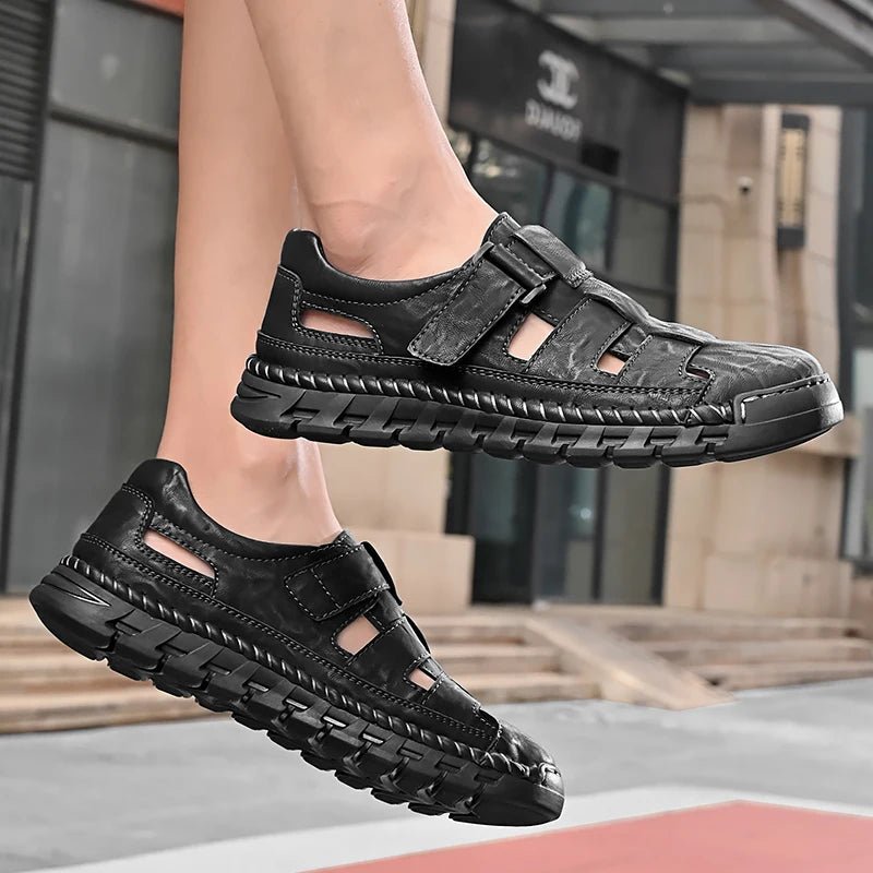 Sandales homme cuir "L'Intemporel" - Restaur Cuirs