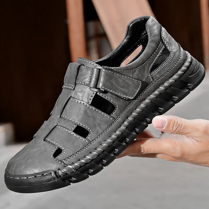 Sandales homme cuir "L'Intemporel" - Restaur Cuirs