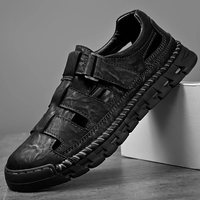 Sandales homme cuir "L'Intemporel" - Restaur Cuirs