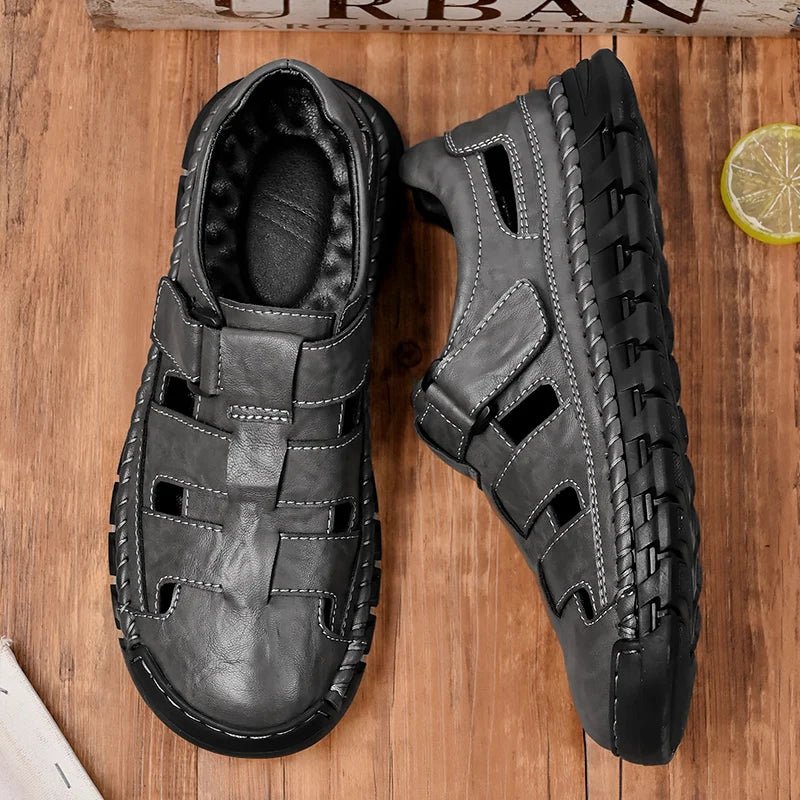Sandales homme cuir "L'Intemporel" - Restaur Cuirs